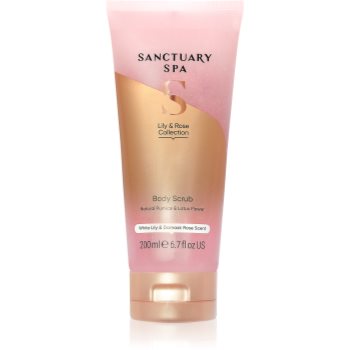 Sanctuary Spa Lily & Rose Collection gel exfoliant cu efect de netezire - imagine 2